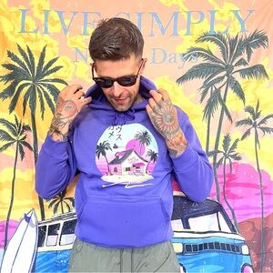 Japananese hoodie designed ! Never worn New